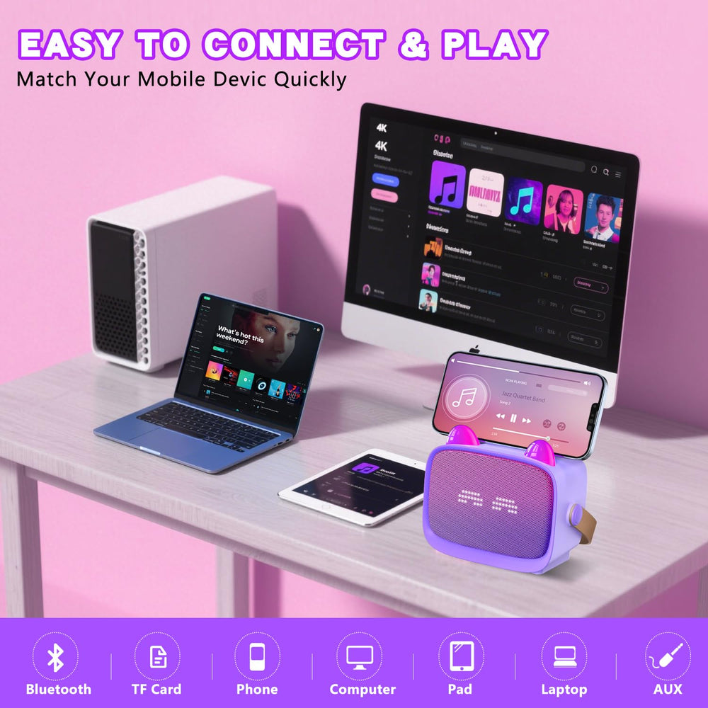 MgaoLo kid-friendly wireless mics with echo and voice effects