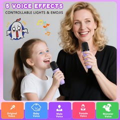 MgaoLo portable karaoke system for indoor and outdoor play