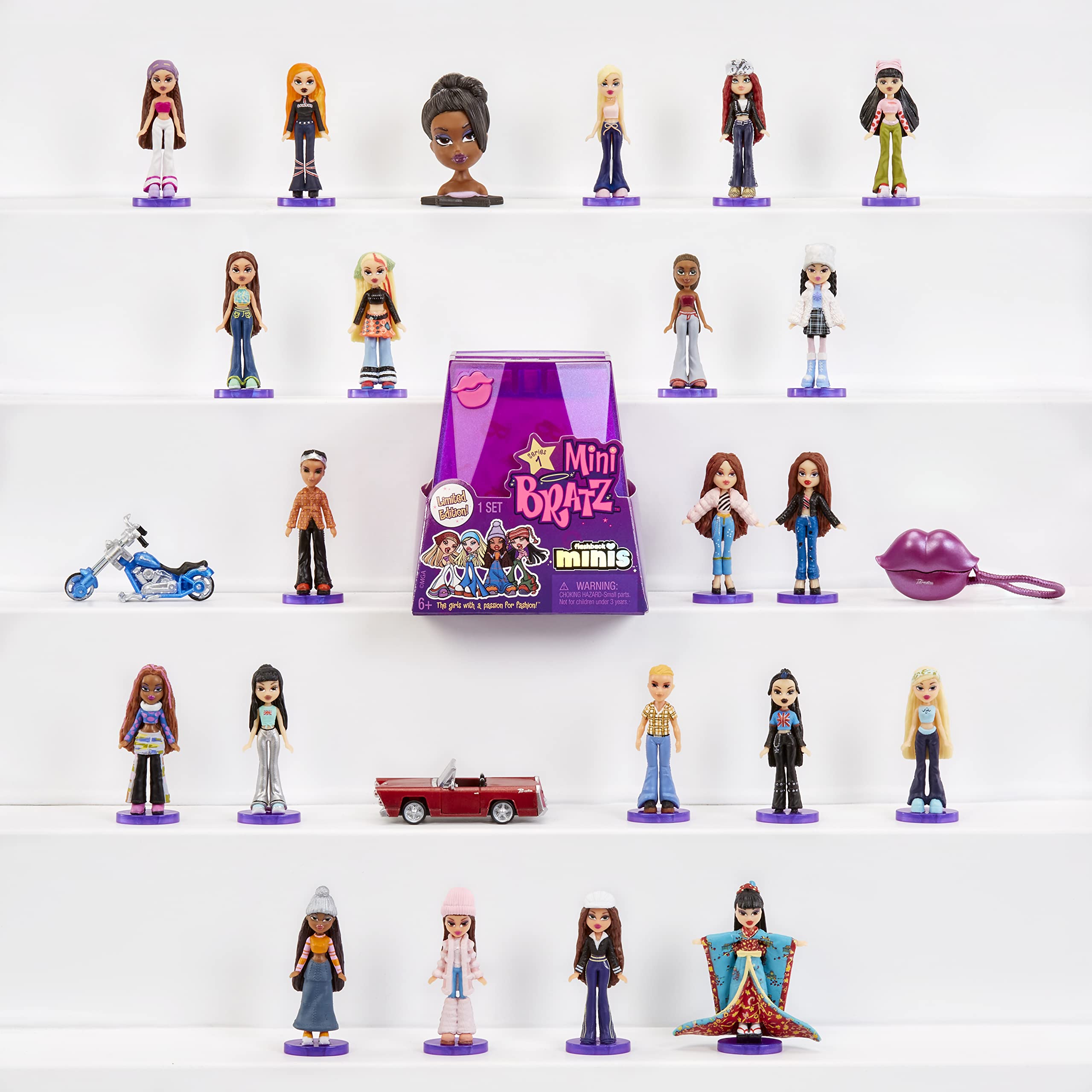 MGA's Miniverse Bratz Minis 20th Anniversary Core dolls celebrate nostalgia.