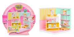 MGA's Miniverse Make It Mini Spaces ice cream shop wall panel for a playful storefront.