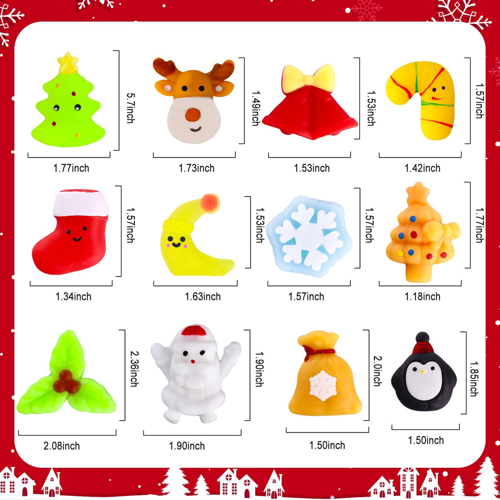 MGparty Santa squishy provides cute play while easing small hand fatigue.