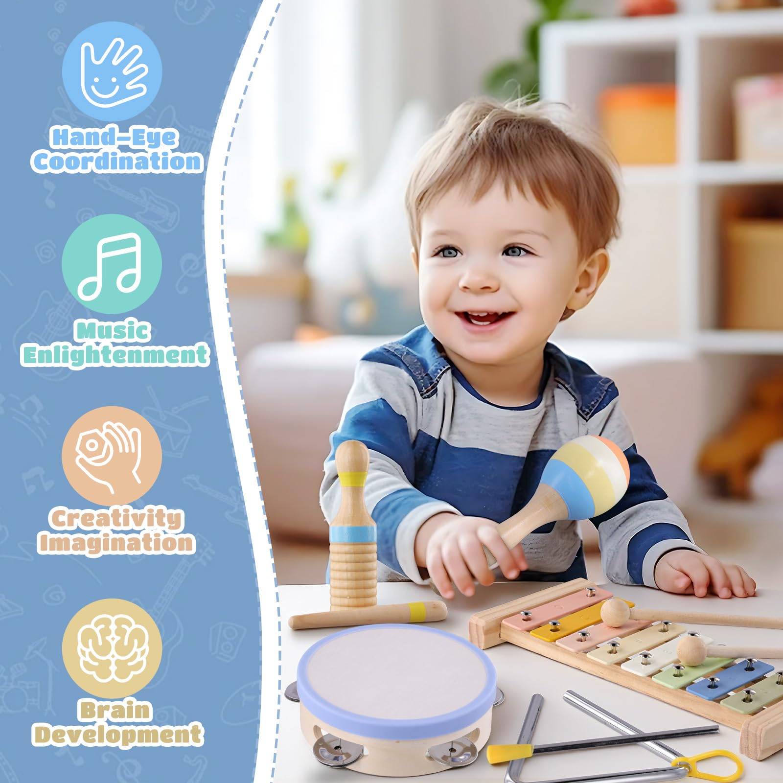 MGparty maracas pair supports social play and shared rhythm.
