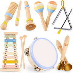 MGparty Montessori xylophone image highlights bright notes to spark early sound recognition.