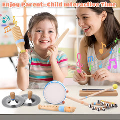 MGparty wooden cymbals bring lively moments for group play.