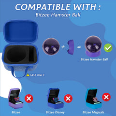 MGZNMTY case keeps the Bitzee Ball base securely organized in one place.