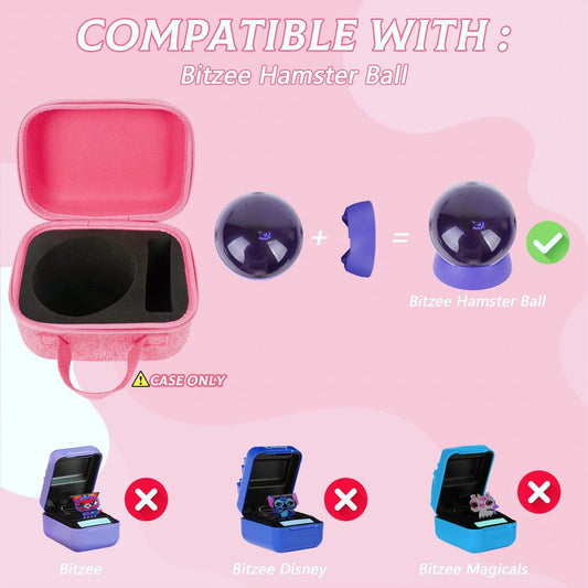 MGZNMTY travel case with base-slot protects the base for organized storage