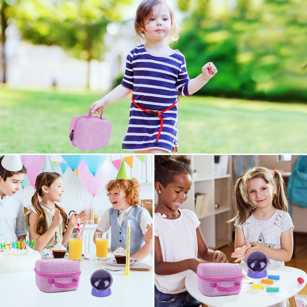 MGZNMTY travel case is a gift-ready storage solution for Bitzee Hamster Ball.