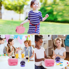 MGZNMTY pink-finish travel case adds a cute organized home