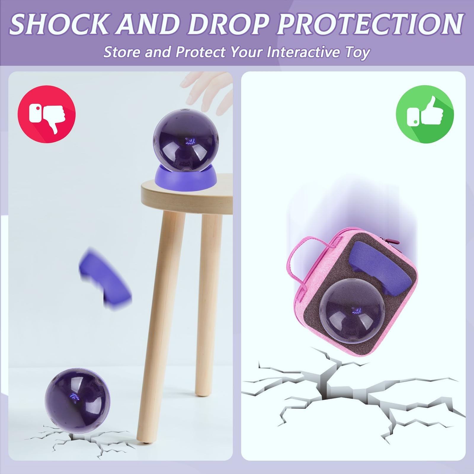 MGZNMTY portable handle makes carrying easy for kids and parents.