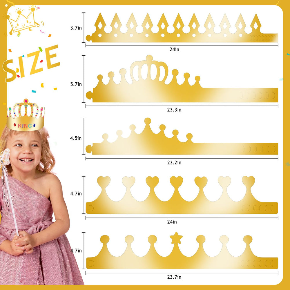 MGZTTHW classroom-friendly crown set for back-to-school events.