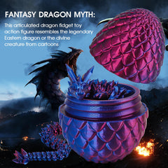 Gift-ready dragon egg for teens and adults from Miai Home