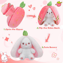 MIAODAM bunny soft materials close-up showcase plush comfort and kid-friendly safety.