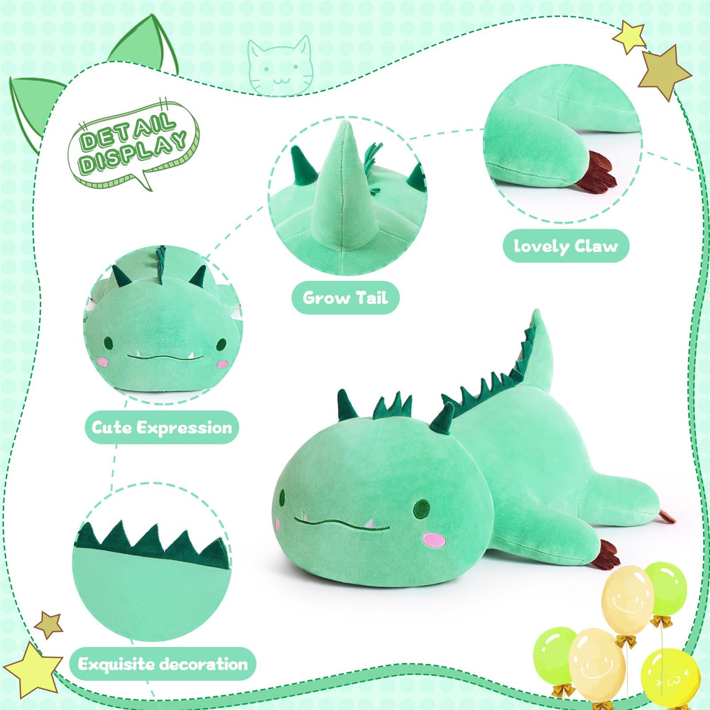 MIAOHAHA dinosaur plush gift-ready design, great for gifting.