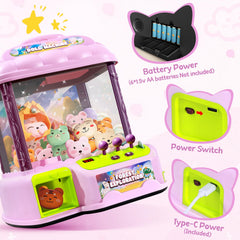 MIAOKE claw machine contents include 30 dolls and 20 gacha