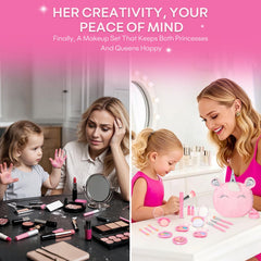 Mibasies powder compact—lightweight, safe for tiny hands.