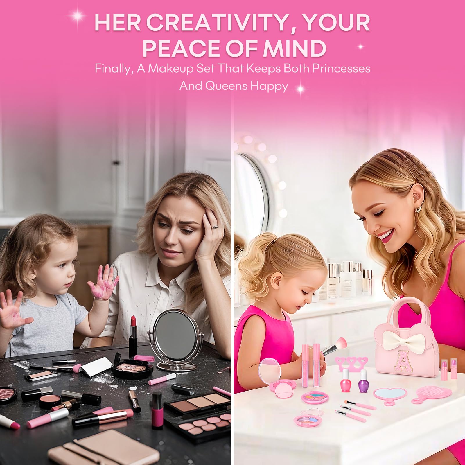 Mibasies nail art tools for tiny manicure pretend play sessions.