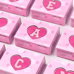 mibasies kids makeup kit heart-mirror shows handy mirror for coordinating outfits and looks