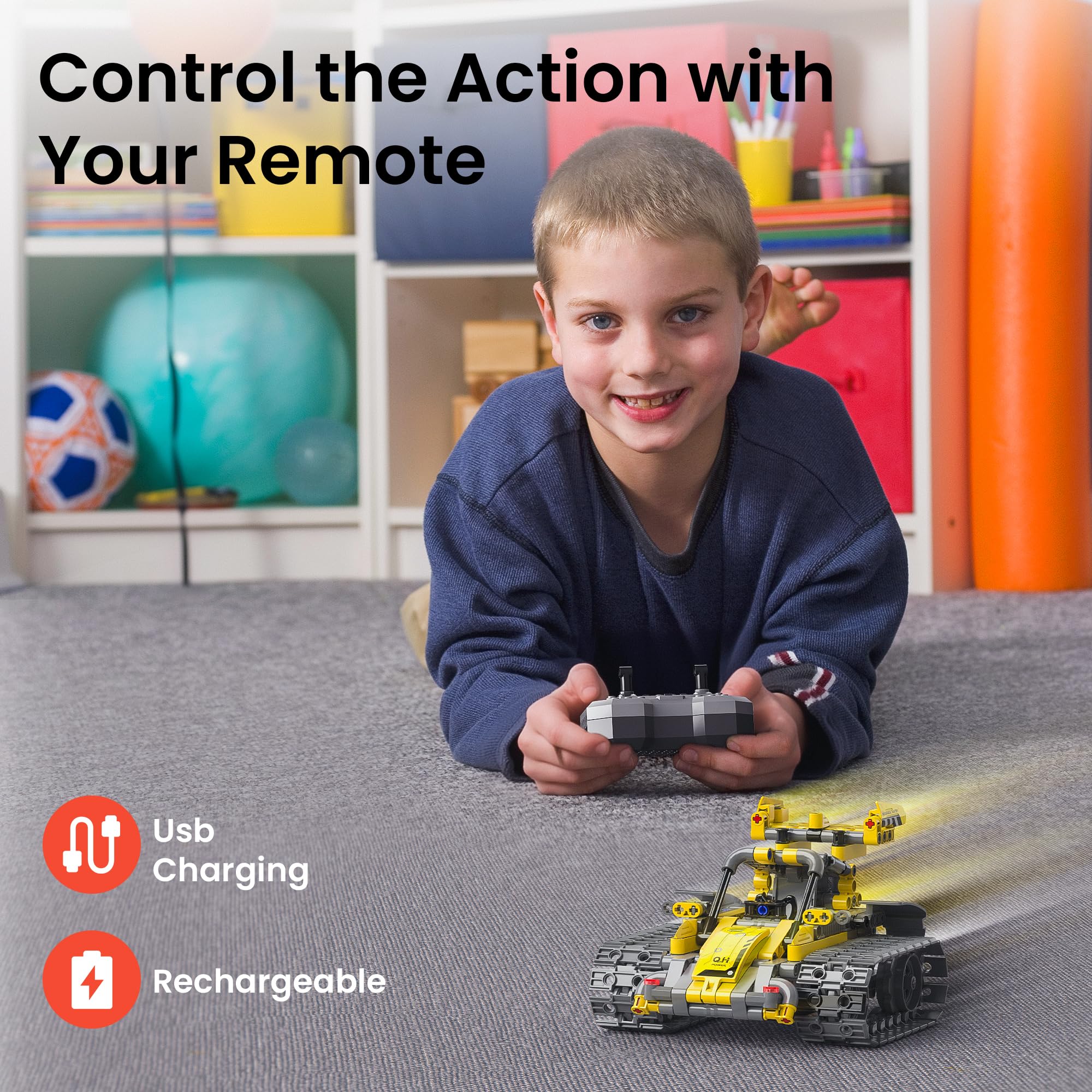 Mibido STEM robot kit 5-in-1 models including dinosaur configuration