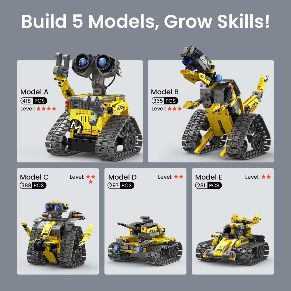 Mibido STEM robot kit adjustable joints for dynamic poses and play scenarios