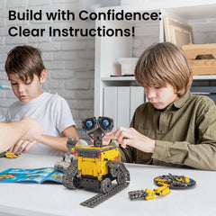 Mibido STEM robot kit rechargeable battery for long-lasting play sessions