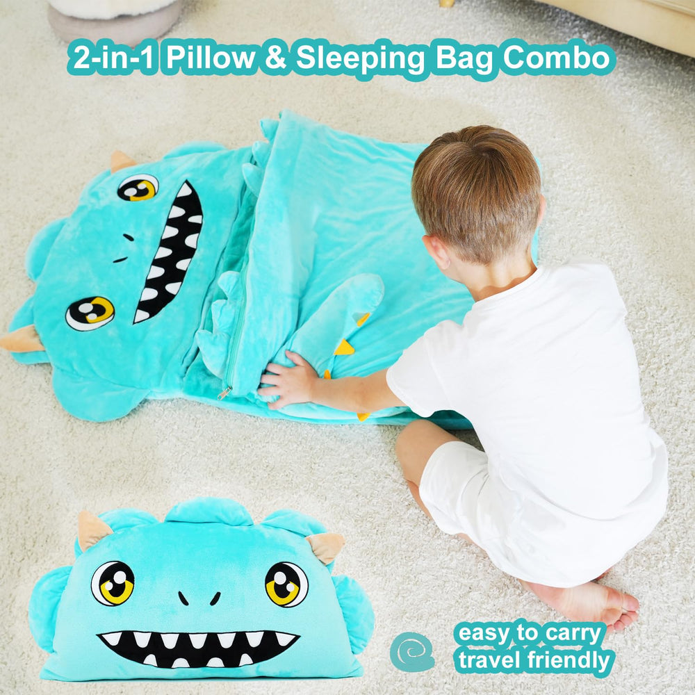 Micling dinosaur-themed nap mat makes a cute, thoughtful gift for kids.