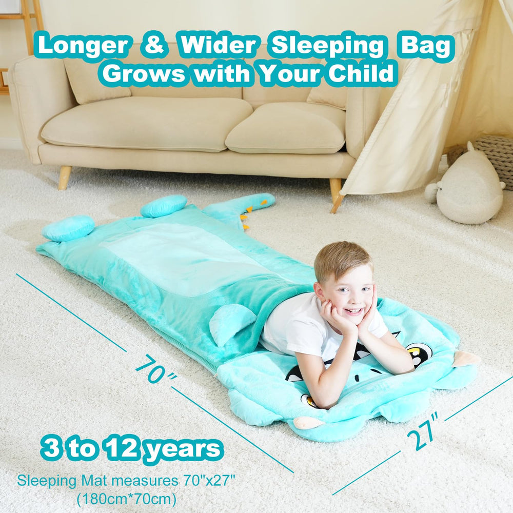 Micling sleeping bag is machine washable for quick cleanup after adventures.