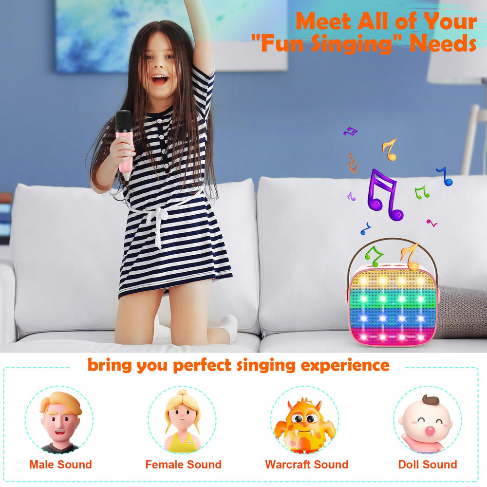 MicQutr battery eight-hour playtime supports picnics, camping, and long karaoke sessions.