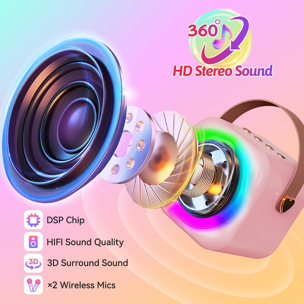 MicQutr Bluetooth 5.4 with SD card and AUX-in options