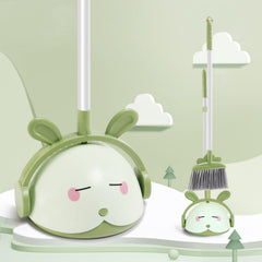 Midoneat desk dustpan with brush set for computer and tablet surfaces