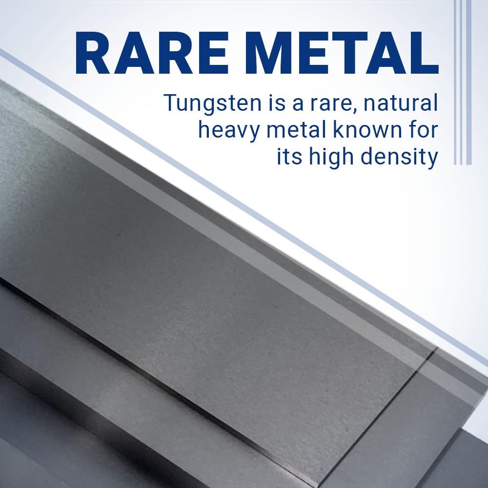 Midwest Tungsten Service tungsten cube 1-inch side view, tactile learning with dense material.