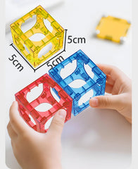 MIEBELY castle-build with tiles supports constructive play and problem-solving