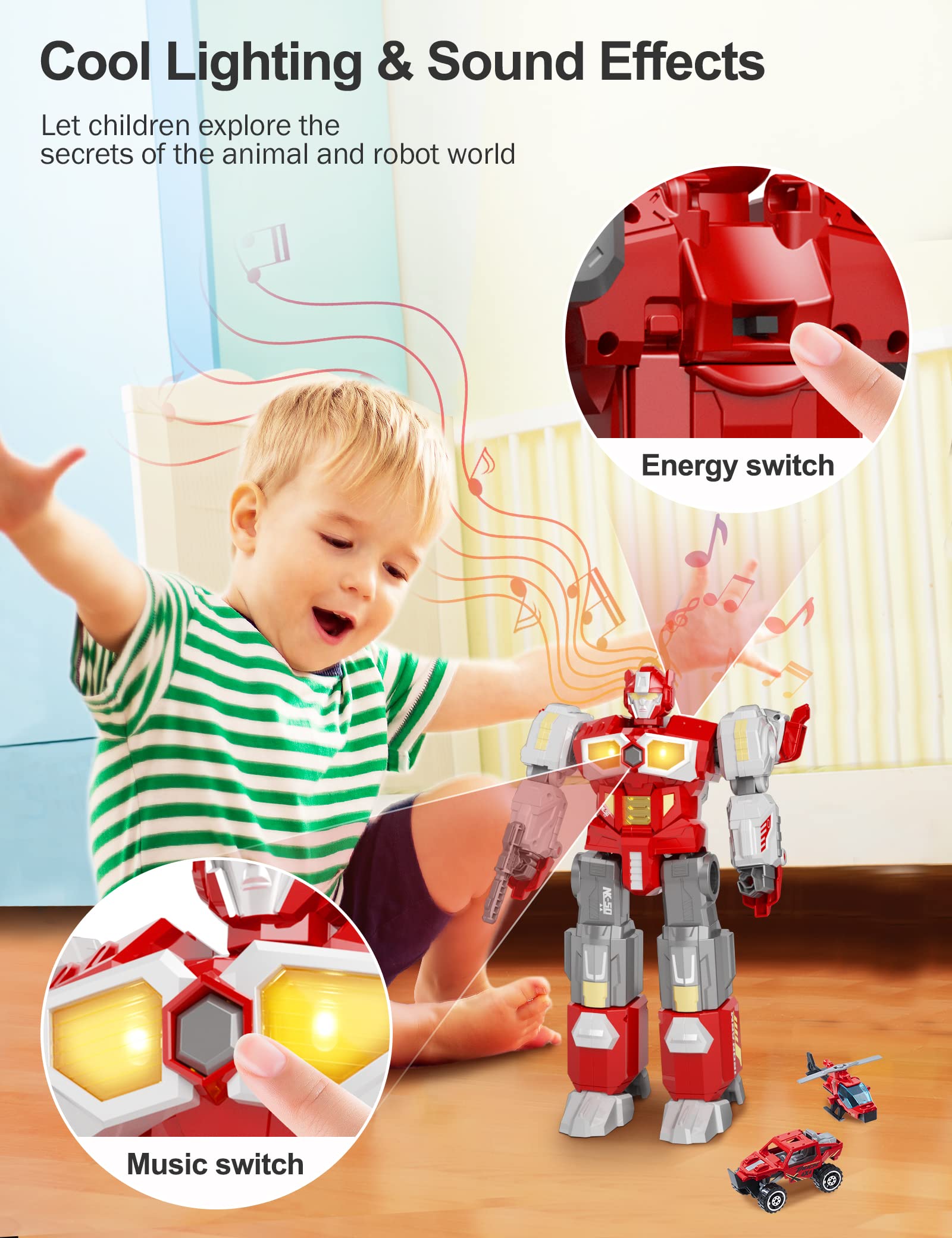 MIEBELY durable ABS construction withstands energetic indoor play and drops