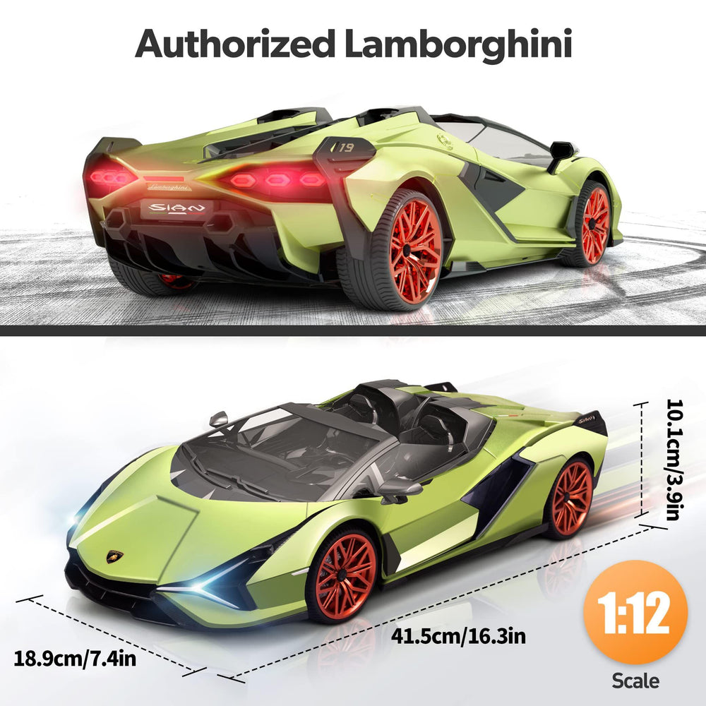 Rear angle of MIEBELY RC car with sleek lines and aerodynamics.