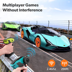 MIEBELY Lamborghini RC car remote-control emphasizes precise 2.4Ghz control for beginners.