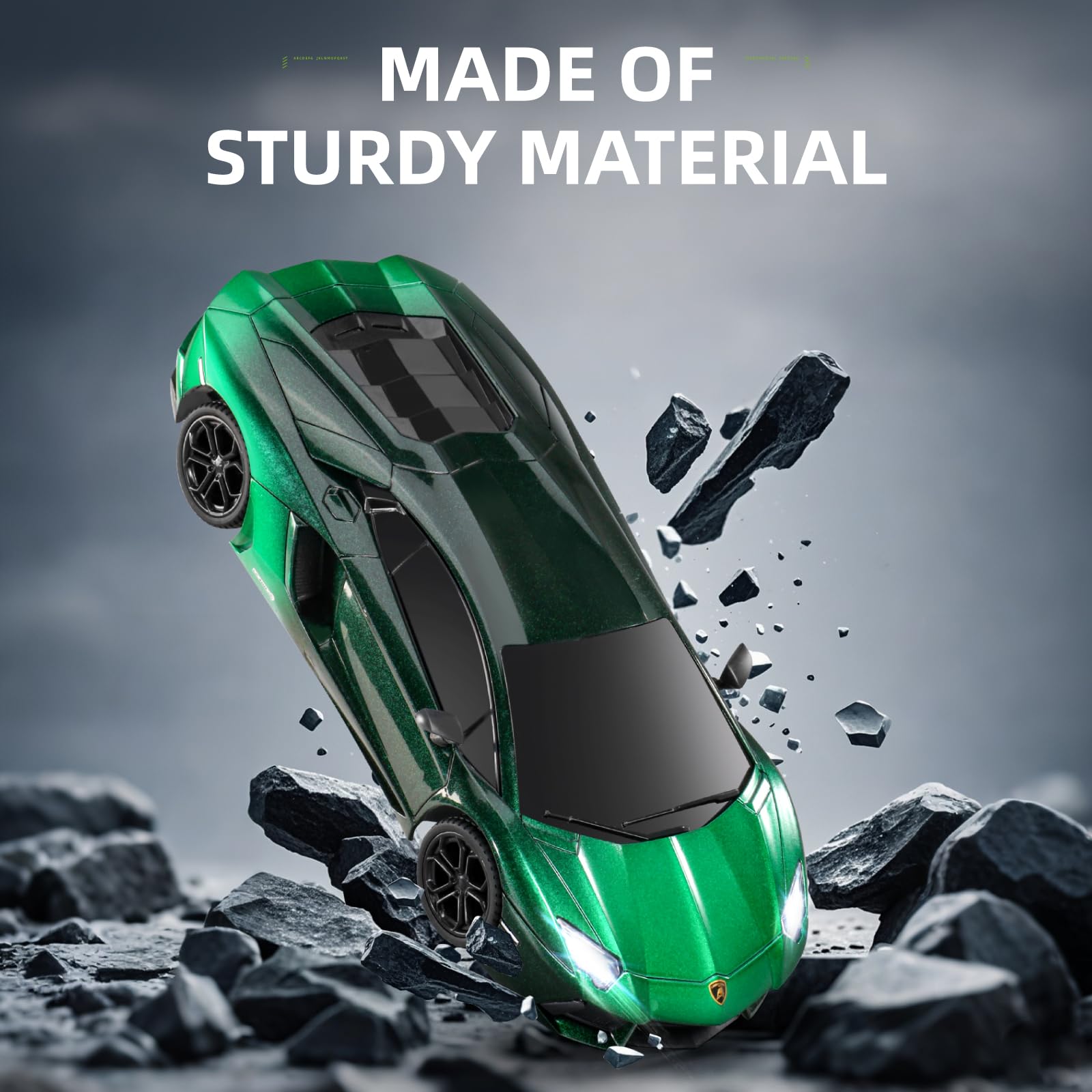 MIEBELY RC car tested for versatile carpet and pavement play.