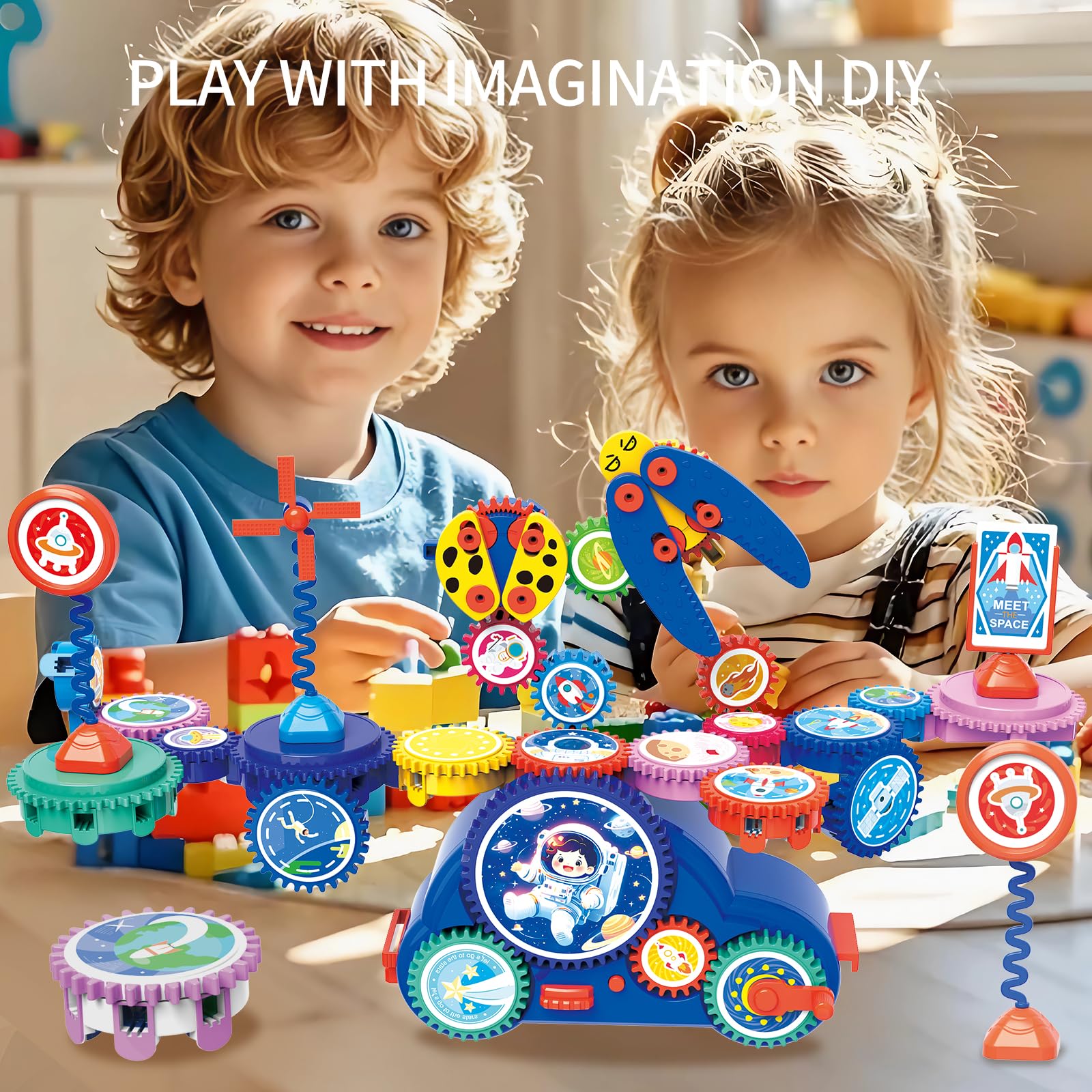 Non-toxic ABS construction with smooth edges ensures safe, durable play.