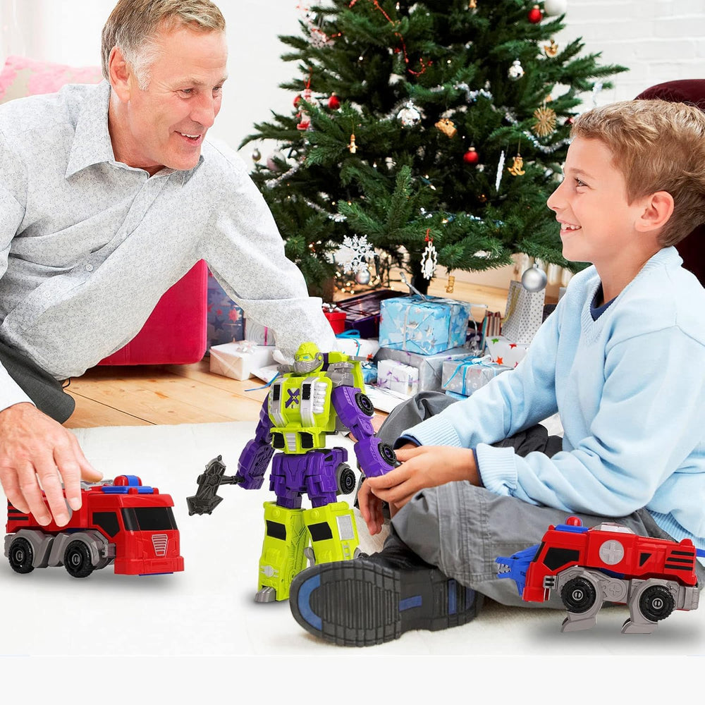MIEBELY 4-in-1 robot bundle supports creative construction and learning.