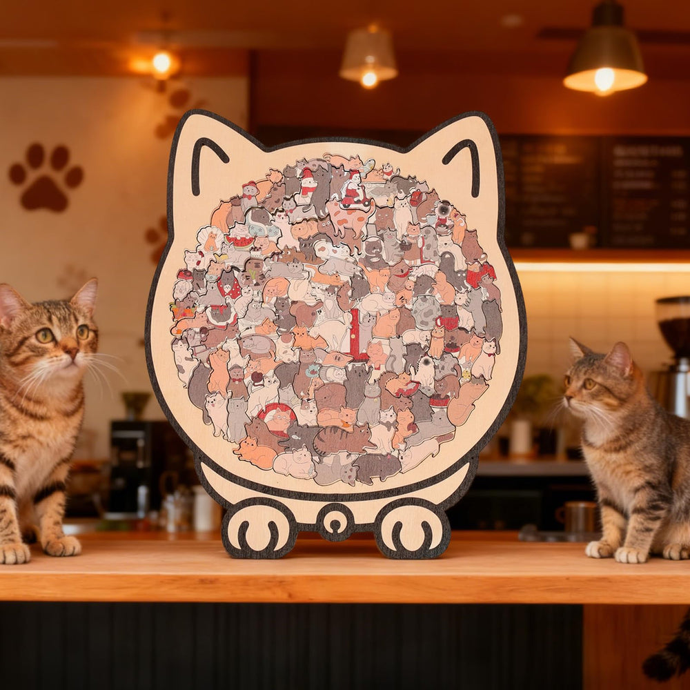 Miehoous eco-friendly wood puzzle designed for safe, durable use.