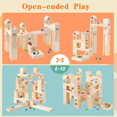 Migargle builder manual included to guide classic layouts and ideas.