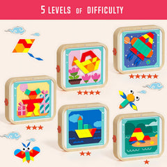 Migargle family-time puzzle fosters shared learning and cooperation