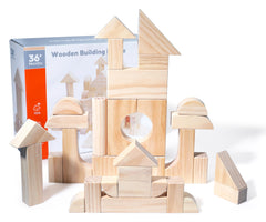 Migargle blocks set on a table for kids building and collaborative play.