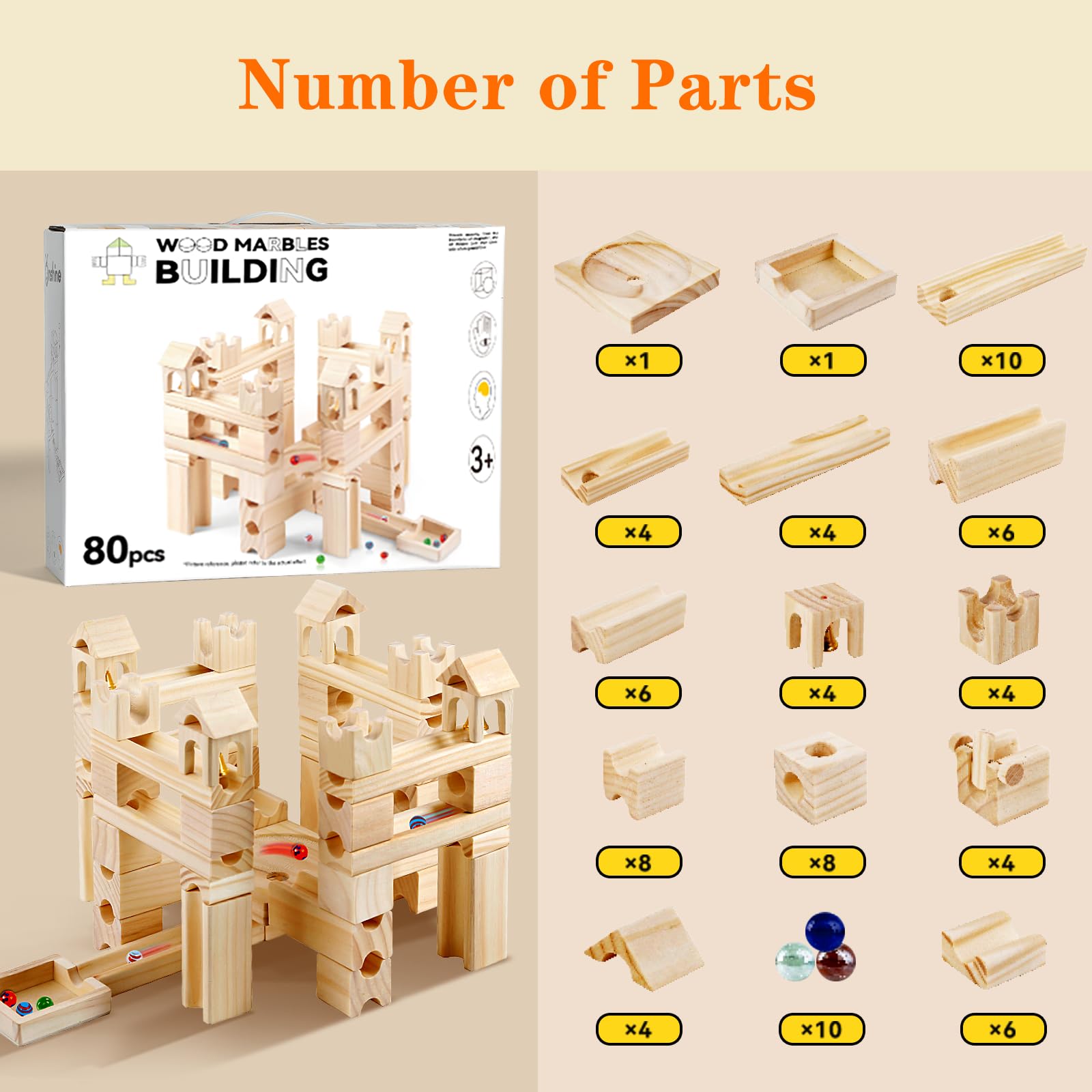 Migargle promotes fine motor skills and early engineering concepts.