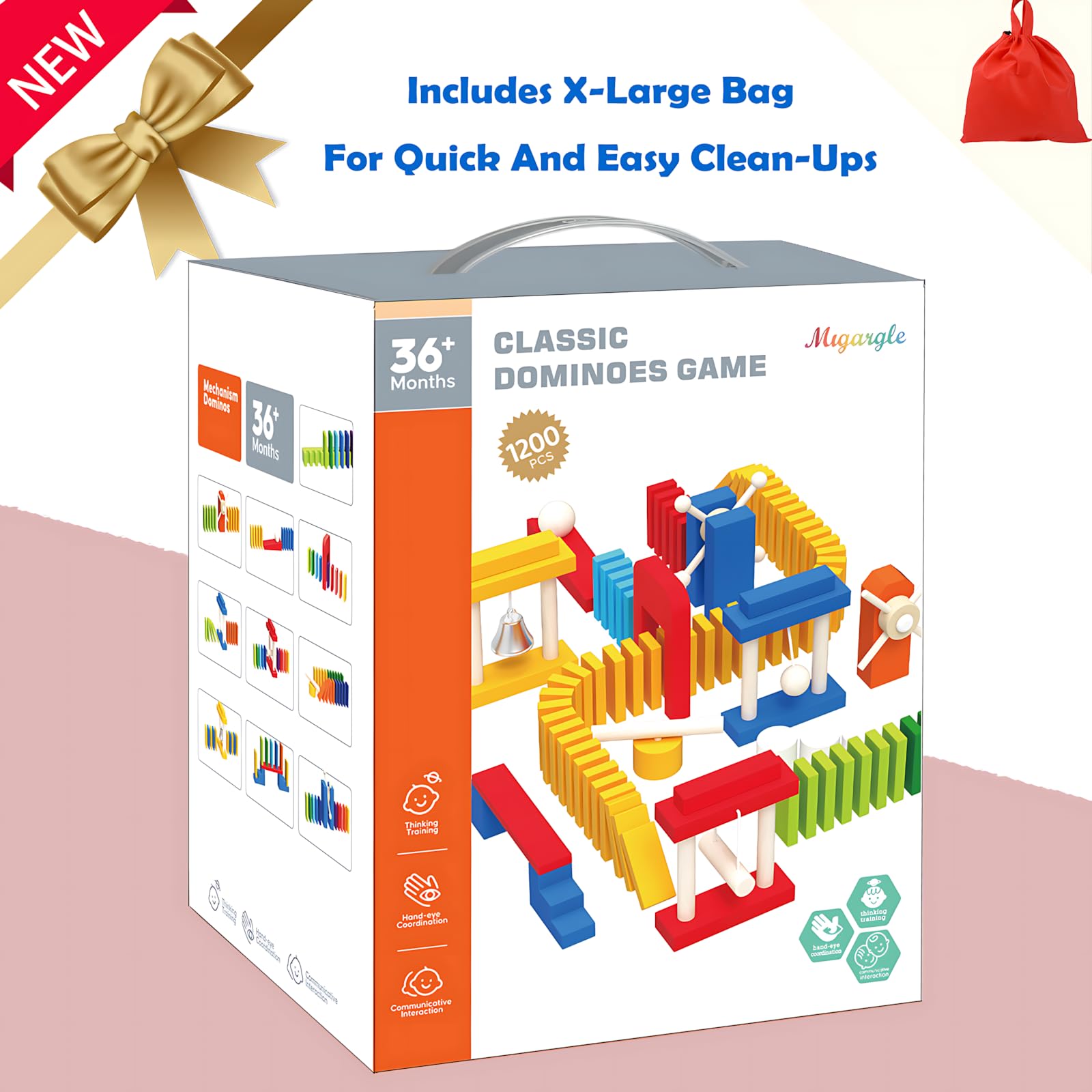 Migargle 11 add-on blocks extend play and design possibilities.