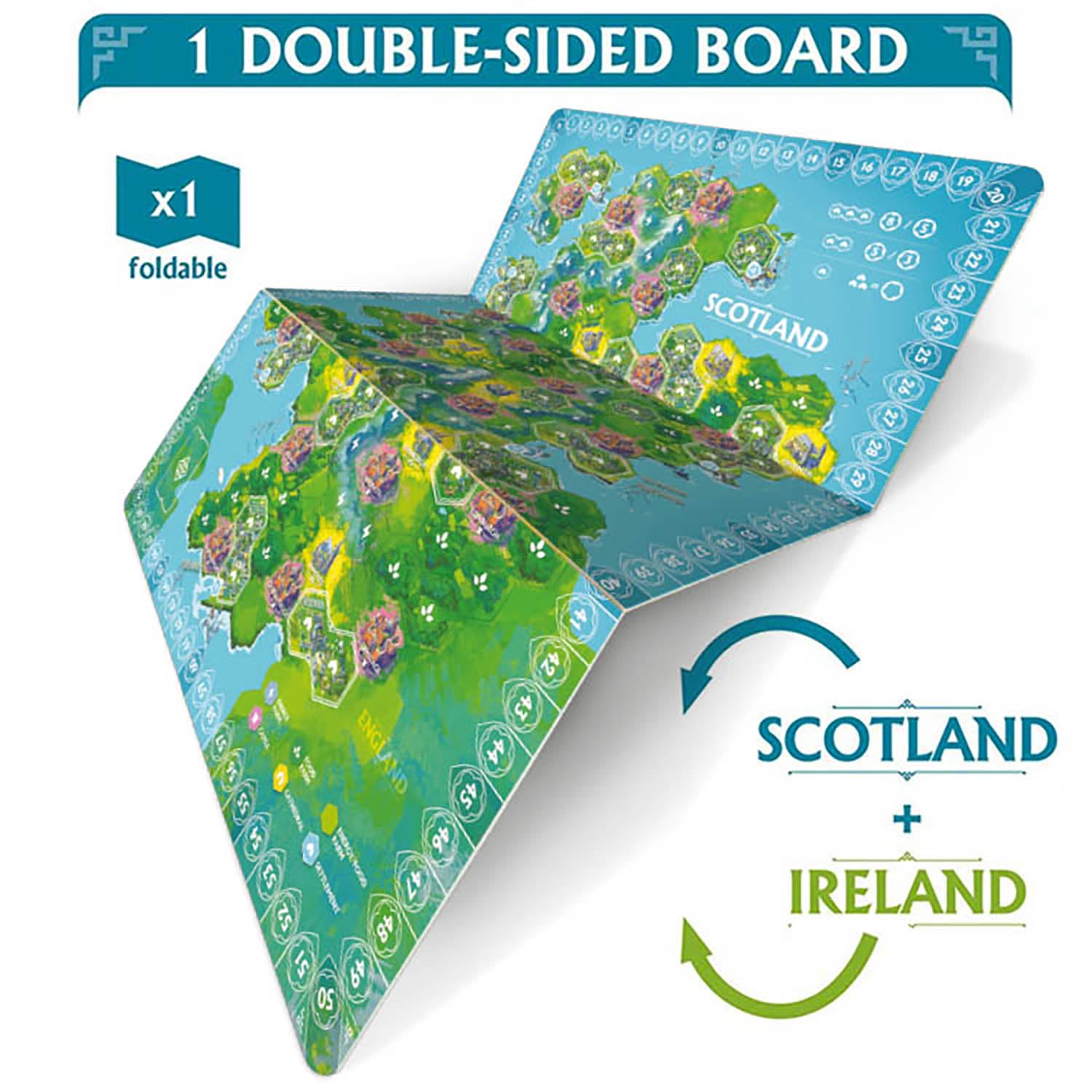 Mighty Boards Rebirth Ireland map side offering new challenges and replayability