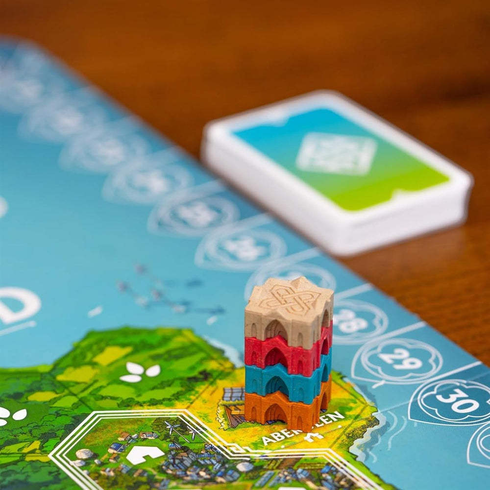 Mighty Boards Rebirth Scotland map side showing layout and components