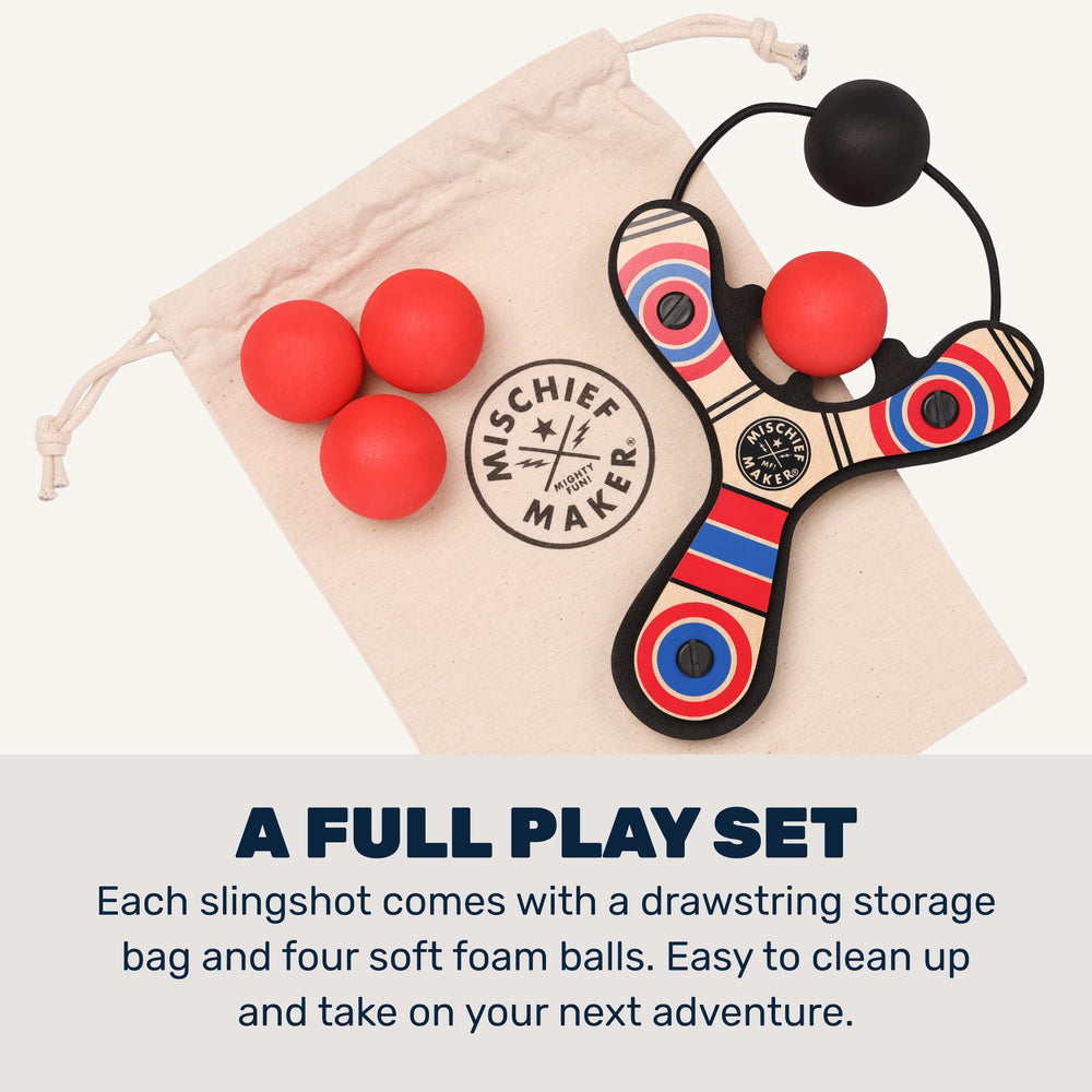Mighty Fun! Mischief Maker colorful print side view enhances kid-friendly appeal.