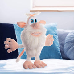 Mighty Mojo Booba hug activates glow eyes for gentle reassurance.