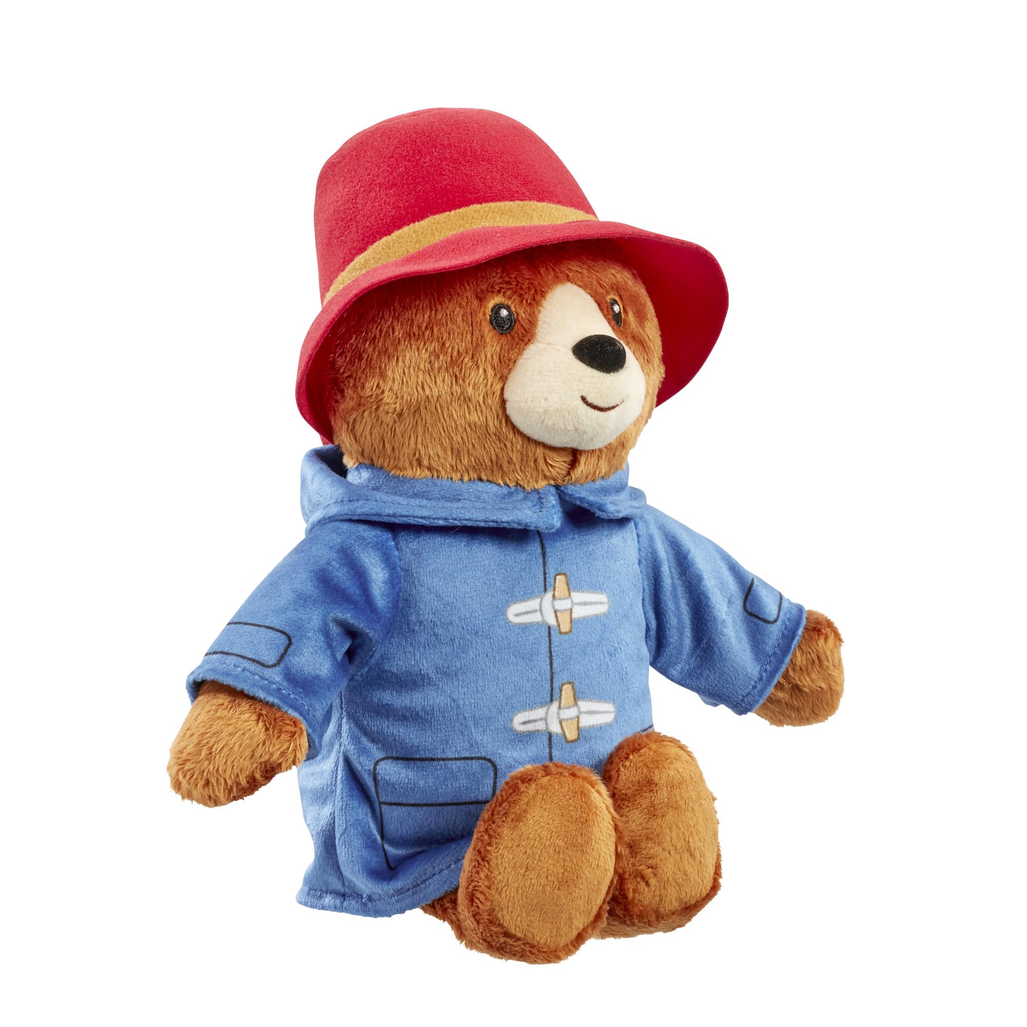 Mighty Mojo Paddington bear sits 8 inches, ideal for cuddles and display.