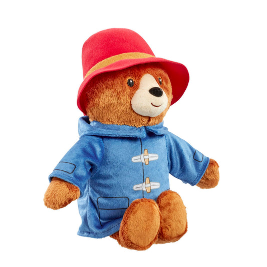 Mighty Mojo Paddington bear sits 8 inches, ideal for cuddles and display.