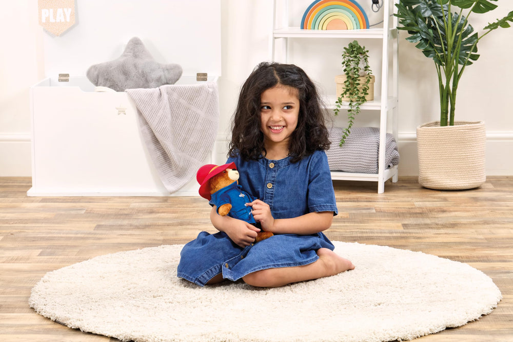 Mighty Mojo Paddington bear soft cuddle invites comforting hugs.